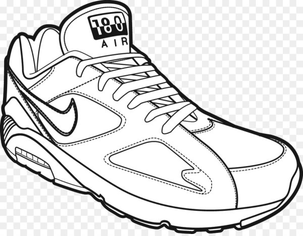 Nike Air Max раскраска