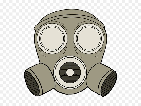 Сталкер белый противогаз