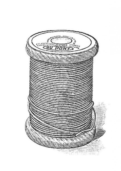 Нитки рисунок