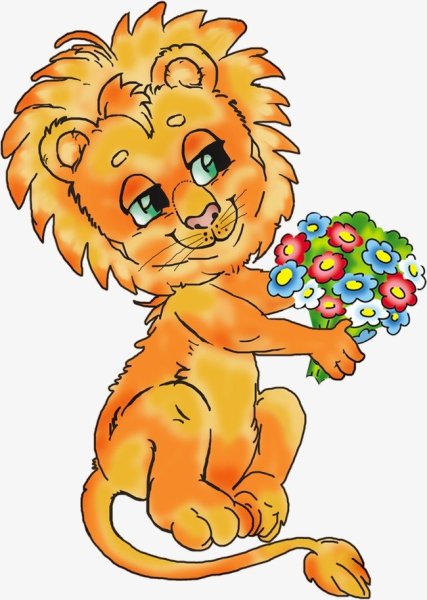 Львята мультяшные