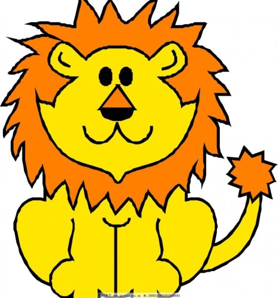 Лев для детей