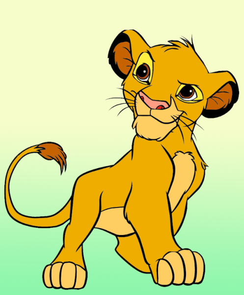 Король Лев Симба Львенок
