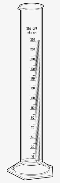 Мерный цилиндр мп10