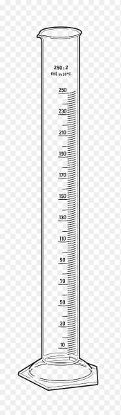 Химический мерный цилиндр рисунок