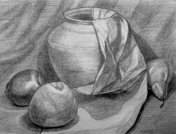 Натюрморт в графике