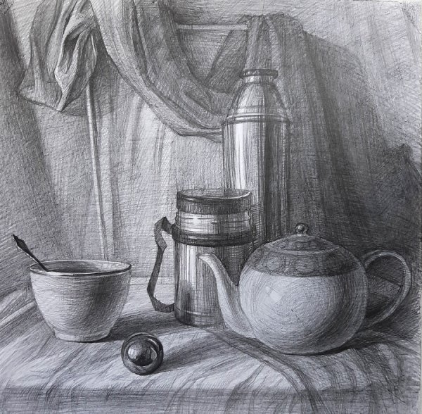 Натюрморт рисунок