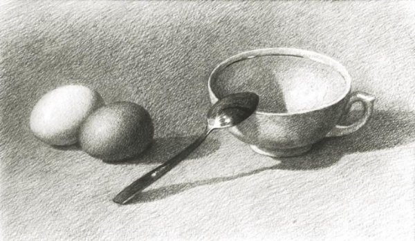 Юрий Кушевский натюрморт Графика