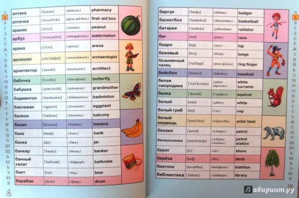 Английский словарик