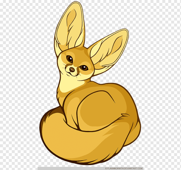 Лисенок фенек мультяшный