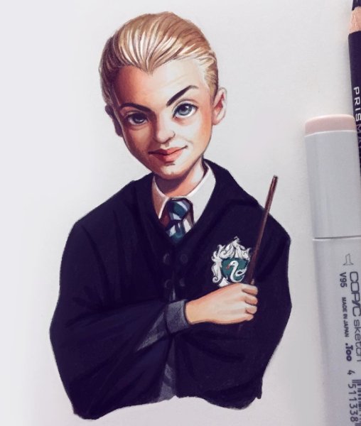 Портрет Драко Малфоя