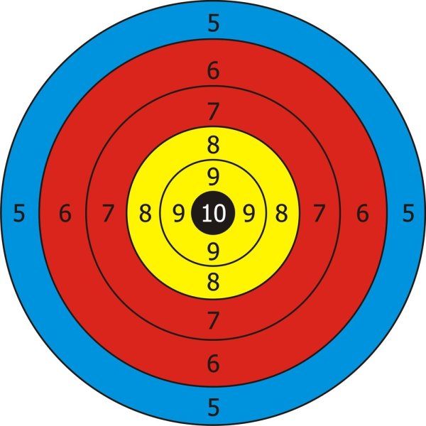 Мишень для стрельбы а4