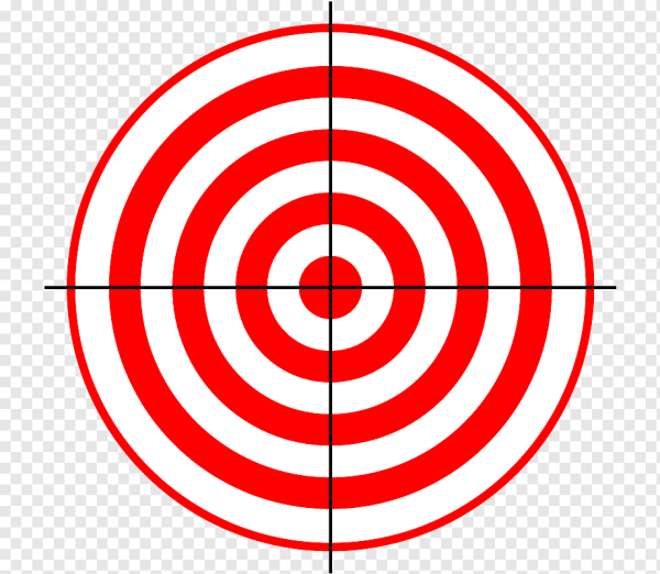 Цель на прозрачном фоне
