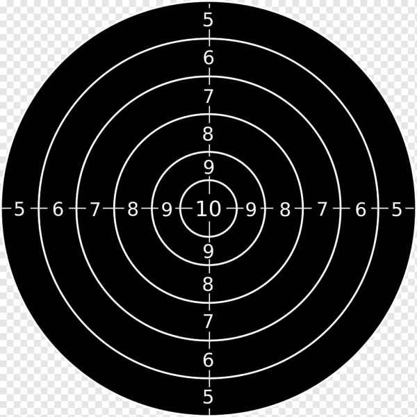 Мишень для стрельбы а4