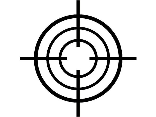 Мишень без фона