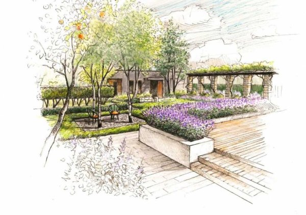 Эскиз ландшафта