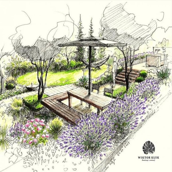 Эскиз ландшафта