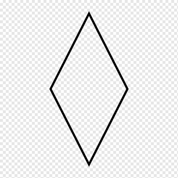 Геометрические фигуры ромб