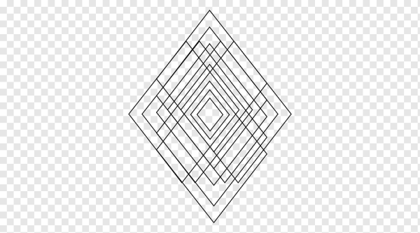 Геометрический рисунок ромбы