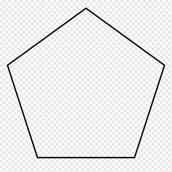 Пентагон форма пятиугольника