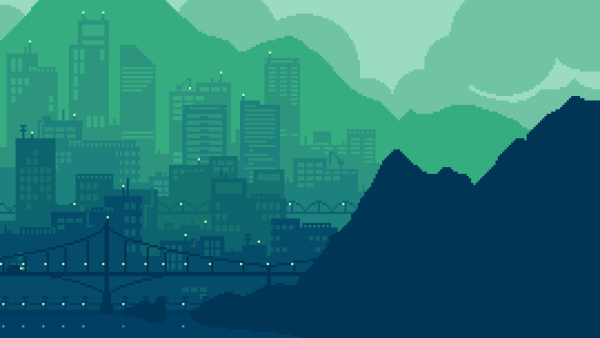 Пиксель арт фон