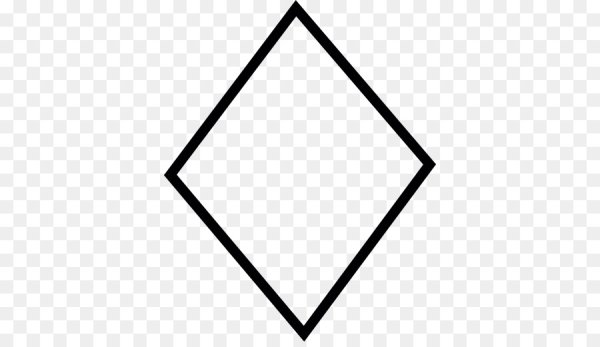 Черный ромб