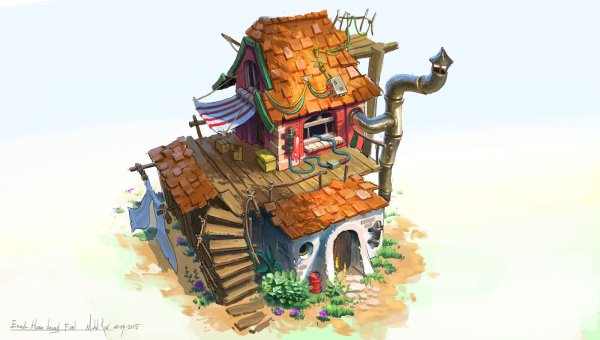 Сказочные домики концепт