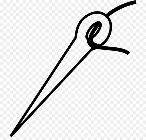 Иголка раскраска для детей