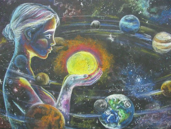 Рисунок на тему космос