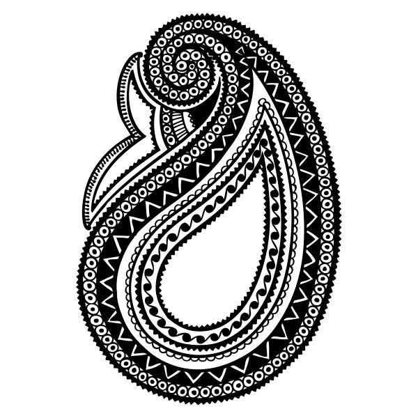 Турецкие огурцы орнамент