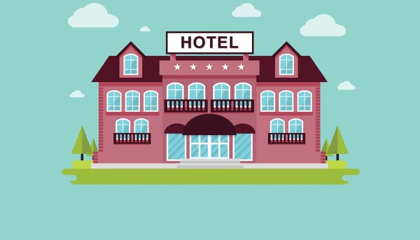 Отель мультяшный