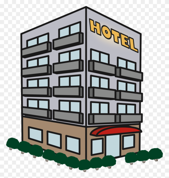 Отель мультяшный