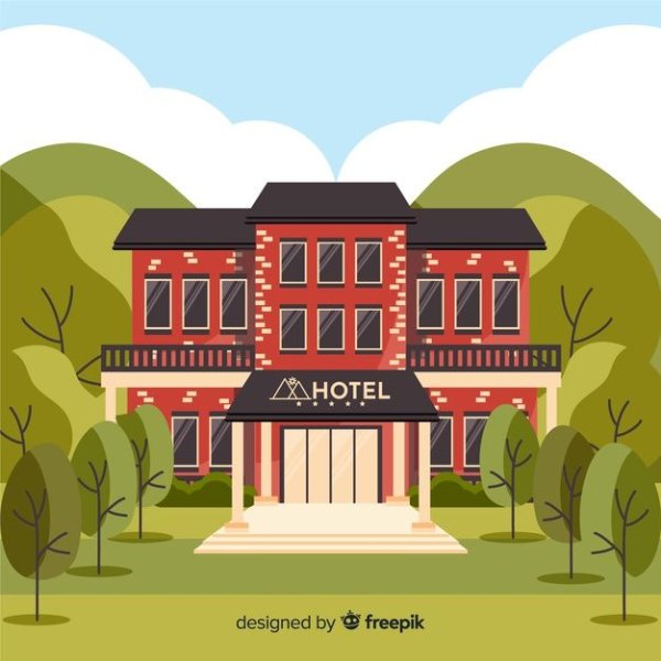 Отель клипарт