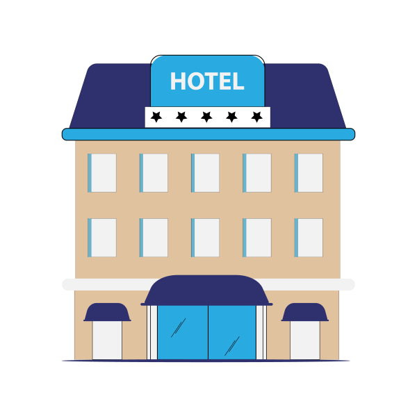 Отель мультяшный