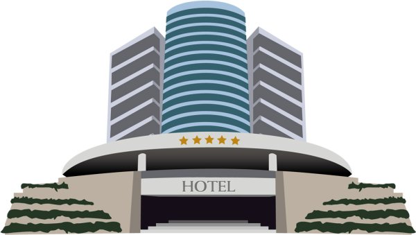 Гостиница схематично