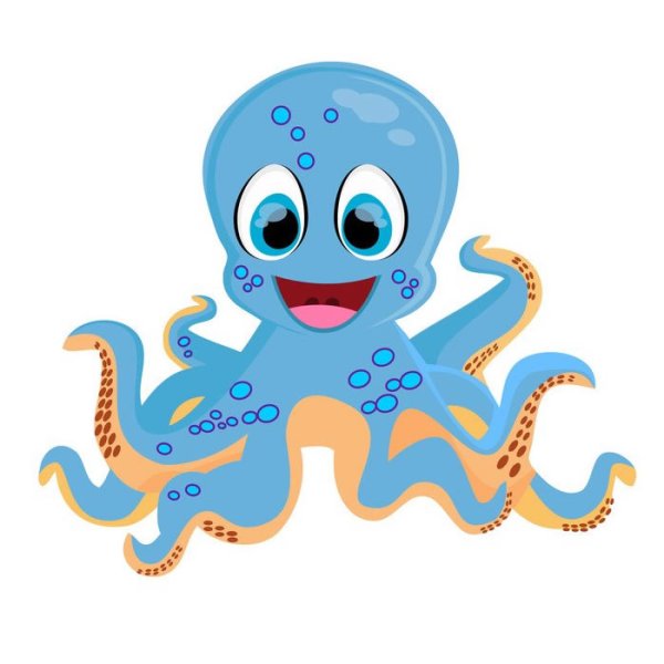 Осьминог для детей