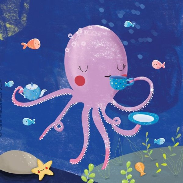 Милый осьминог