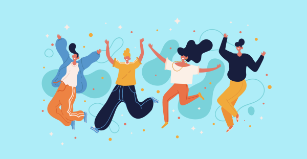 Веселье иллюстрация