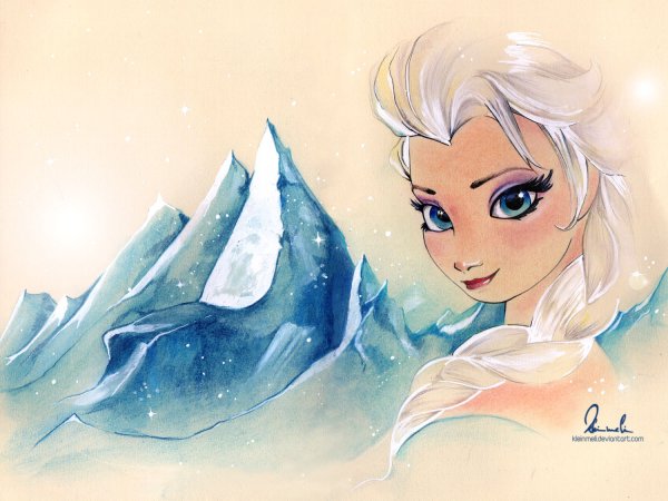Elsa Холодное сердце risunki