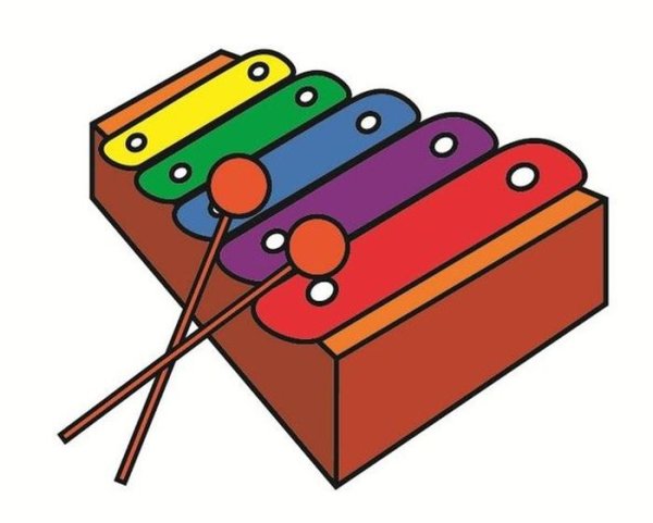 Цветной металлофон