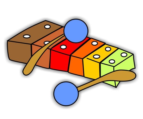 Ксилофон вектор