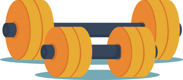 Гантели мультяшные