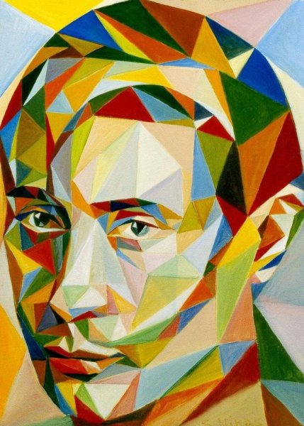 Никас Сафронов кубизм