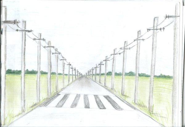 Воздушная перспектива и линейная перспектива