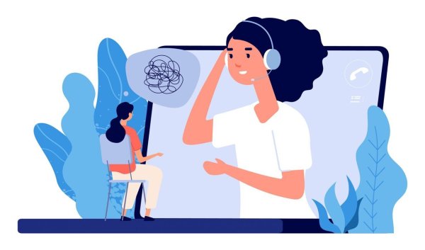 Поддержка иллюстрация