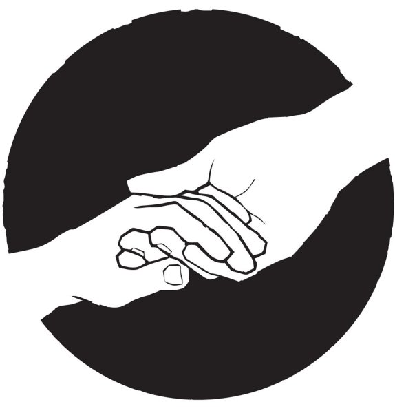 Рука помощи символ