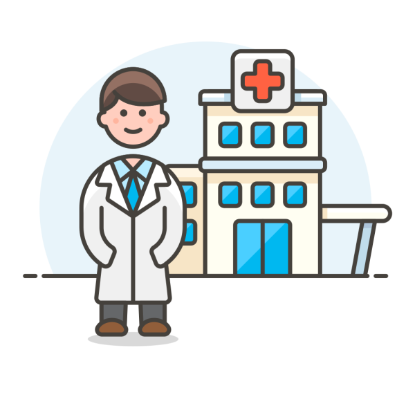Больница рисунок