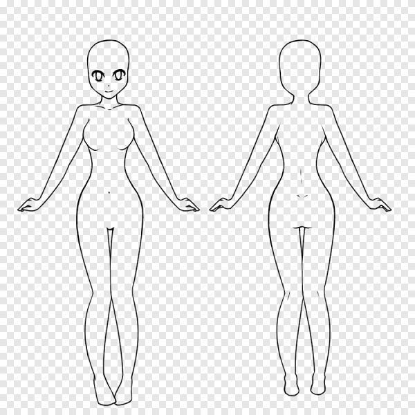 Заготовки для рисования людей