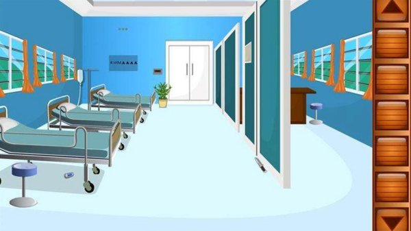 Мультяшная палата в больнице