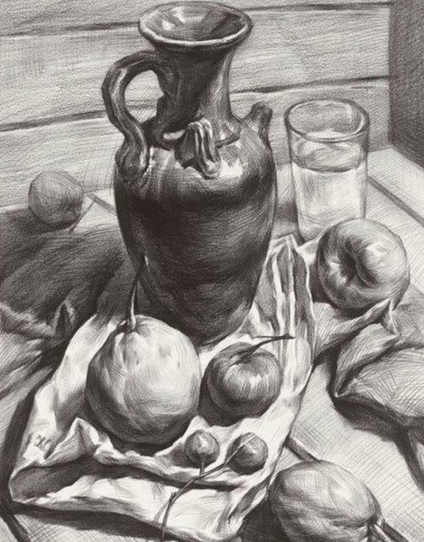 Натюрморты карандашом Юрий Кушевский