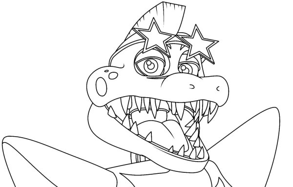 Аллигатор Монтгомери ФНАФ 9